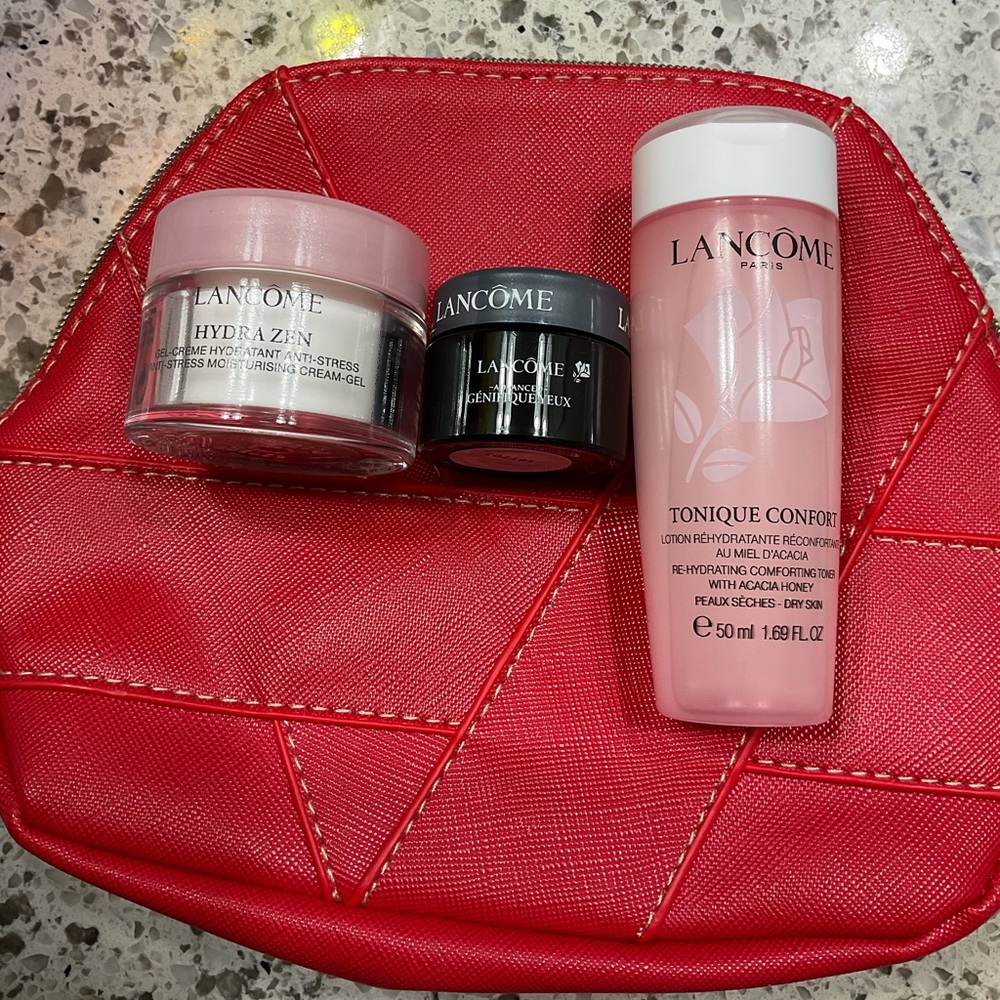 Lancôme mini set with bag